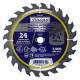 Circular Saw Blade, 7-1/4" 24 Teeth