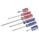 SCREWDRIVER SET 6PC W/RACK TB